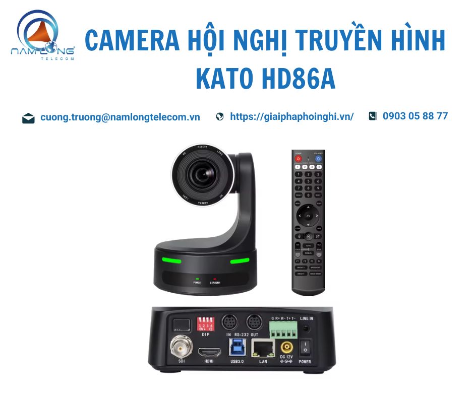 Camera hội nghị truyền hình KATO HD86A